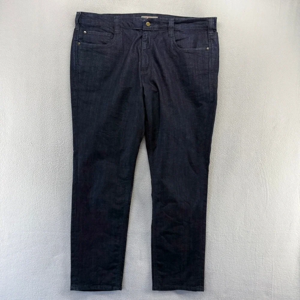 5.11 Tactical Jeans Mens 40x30 Blue Defender-Flex Straight Leg Denim Cotton Dark